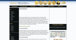 Desktop Screenshot of gold-dealers.org